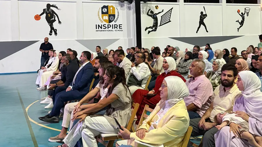 Families attending an event at Inspire International School