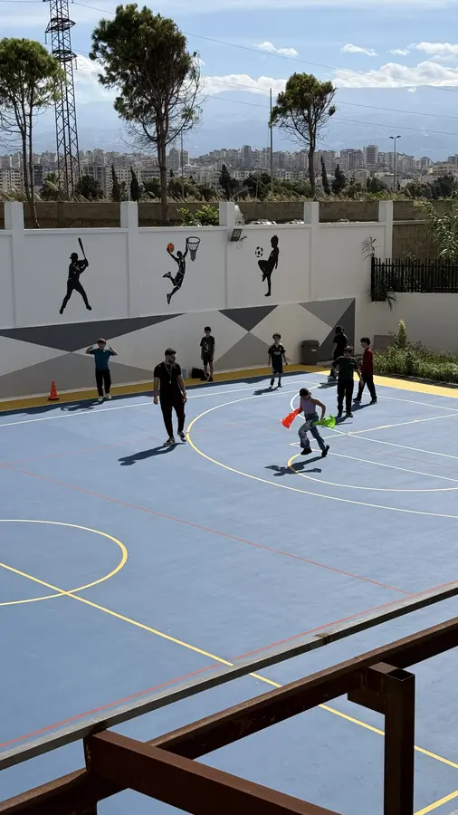 Inspire International School outdoor courts